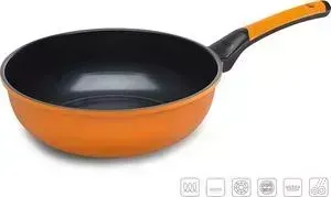 Сковорода Oursson -вок d 28 см Pallete Anionic Ceramic (PW2802C/OR)