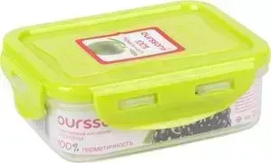 Контейнер Oursson пластиковый прямоугольный 0.33 л (CP0303S/GA)
