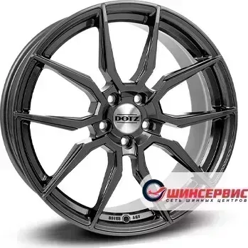 Диск автомобильный Dotz Misano grey R18 / 8.0J PCD 5x112 ET 40.00 ЦО 70.10