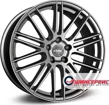 Диск автомобильный Rial Kibo X X R21 / 9.5J PCD 5x130 ET 53.00 ЦО 71.50