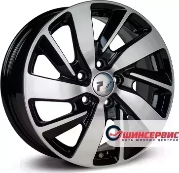 Диск автомобильный RPLC-Wheels Mi166 R16 / 6.5J PCD 5x114.3 ET 46.00 ЦО 67.10