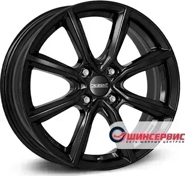Диск автомобильный Dezent TN black TN R16 / 6.5J PCD 4x98 ET 35.00 ЦО 58.10
