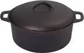 Кастрюля чугунная Myron cook 4.0 л Tradition (HE5104)