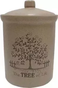 Банка для сыпучих продуктов Terracotta (большая) Дерево жизни (TLY301-2-TL-AL)