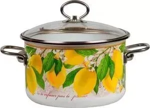 Кастрюля эмалированная VITROSS 1.5 л Limon (1SB165S)