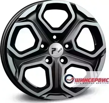 Диск автомобильный RPLC-Wheels To241 R16 / 6.5J PCD 5x114.3 ET 40.00 ЦО 60.10