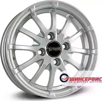 Диск автомобильный Tech Line 420 R14 / 5.5J PCD 4x98 ET 35.00 ЦО 58.60