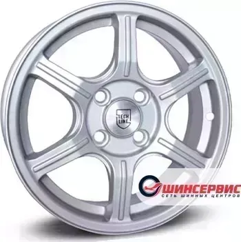 Диск автомобильный Tech Line 433 R14 / 5.5J PCD 4x98 ET 38.00 ЦО 58.60