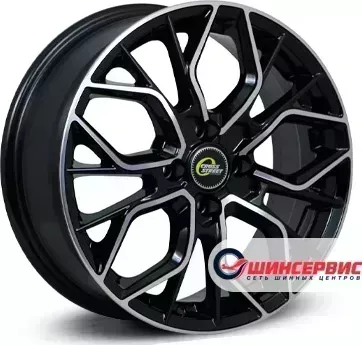 Диск автомобильный Cross Street CR-19 R16 / 6.5J PCD 4x98 ET 38.00 ЦО 58.60