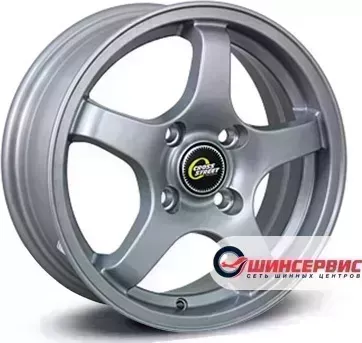 Диск автомобильный Cross Street CR-14 R15 / 6.0J PCD 4x100 ET 48.00 ЦО 54.10