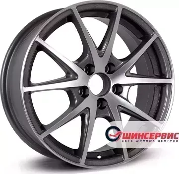 Диск автомобильный Cross Street CR-17 R16 / 6.5J PCD 5x105 ET 39.00 ЦО 56.60