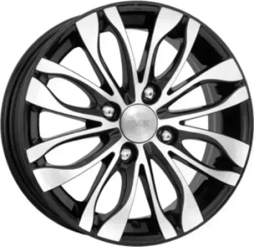 Диск автомобильный КиК Канзаши R14 / 5.5J PCD 4x108 ET 16.00 ЦО 65.10