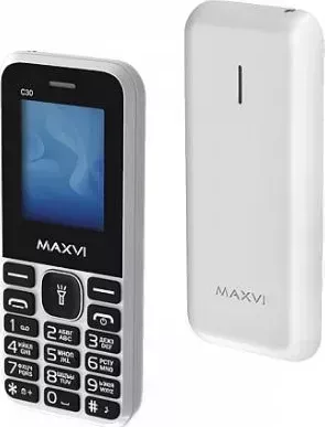 Смартфон MAXVI C30 White Телефон мобильный
