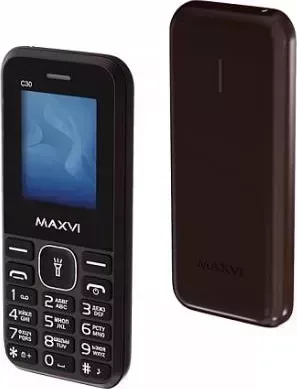 Смартфон MAXVI C30 Brown Телефон мобильный