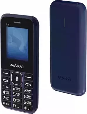 Смартфон MAXVI C30 Blue Телефон мобильный