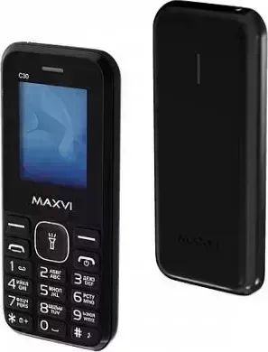 Смартфон MAXVI C30 Black Телефон мобильный