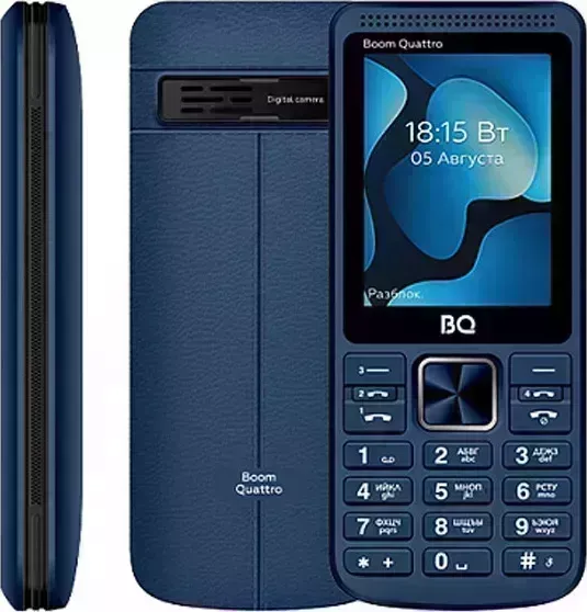 Мобильный телефон BQ 2455 Boom Quattro Синий