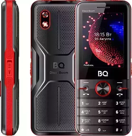 Мобильный телефон BQ 2842 Disco Boom Black+Red