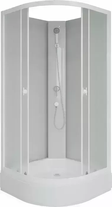 Душевая кабина Niagara Promo P100/26/MT/BK 100х100х195