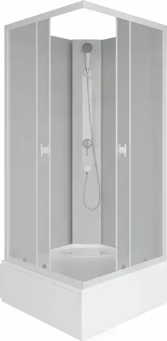 Душевая кабина Niagara Promo P100/26Q/MT/BK 100х100х195