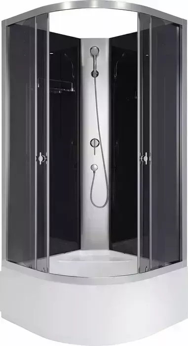 Душевая кабина Niagara Eco E80/40/TN/BK 80х80х195