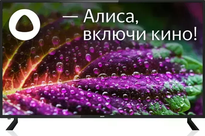 Телевизор BBK 65LEX-8234/UTS2C (65", 4K, 60Гц, Яндекс.ТВ, WiFi, черный)