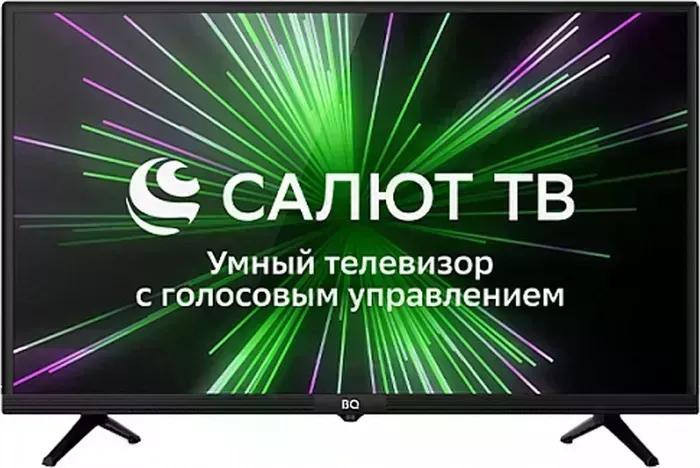 Телевизор BQ 32S12B (32", HD, SmartTV, Салют ТВ, WiFi) Черный