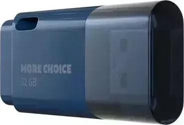 Флеш-накопитель MORE CHOICE (4610196401107) MF32 USB 32GB 2.0 Dark Blue флэш-накопитель