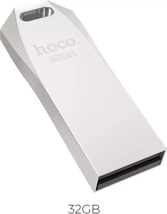 Флеш-накопитель HOCO (6957531099871) UD4 USB 32GB 2.0 Silver флэш-накопитель