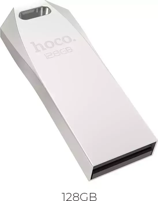 Флеш-накопитель HOCO (6957531099857) UD4 USB 128GB 2.0 Silver флэш-накопитель