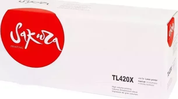 Картридж Sakura TL420X для Pantum, черный, 6000 к.