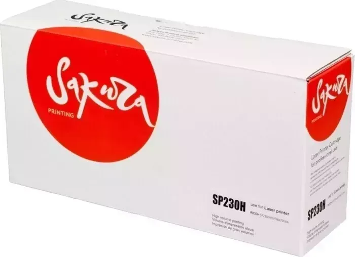 Картридж Sakura SP230H для Ricoh, черный, 3000 к.