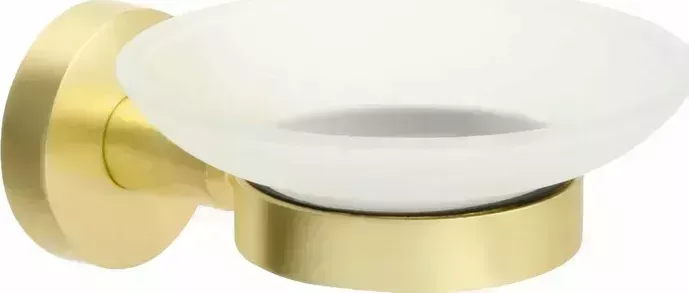 Мыльница Fixsen Comfort Gold золото-сатин/стекло матовое (FX-87008)