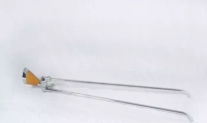 Полотенцедержатель Tiger Vigo двойной, раздвижной, хром/дерево (3387.3.24.00)