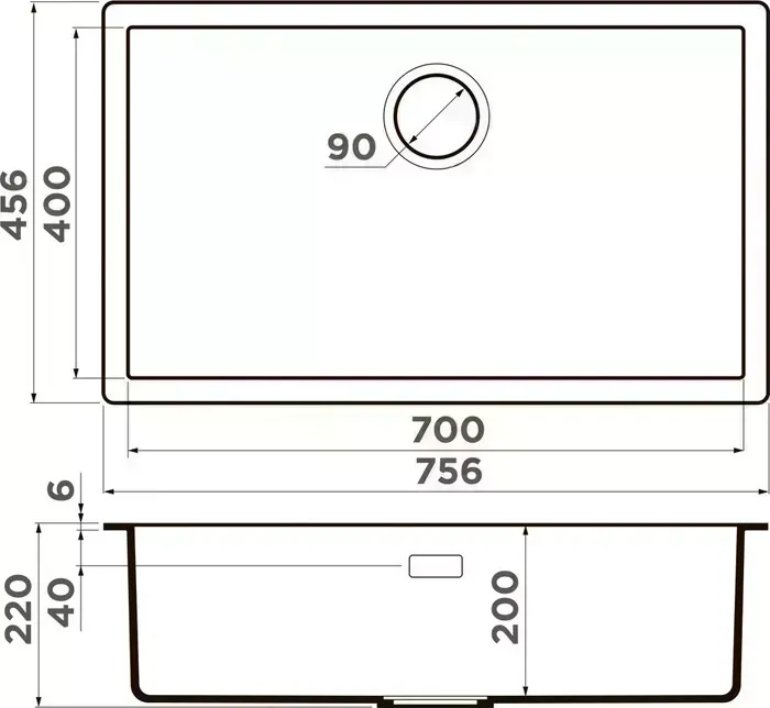 Мойка кухонная OMOIKIRI Yamakawa 75Т Integra-PL платина (4997280)