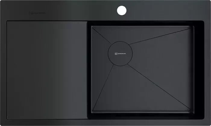 Мойка кухонная OMOIKIRI Akisame 86-GB-R Side (4997044)