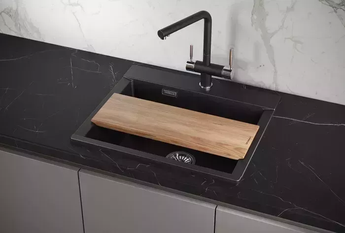 Мойка кухонная Granula Estetica ES-5804 шварц