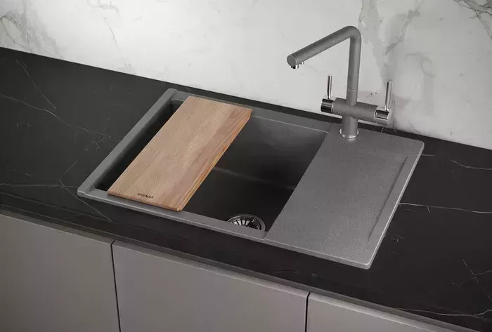 Мойка кухонная Granula Estetica ES-7003 графит