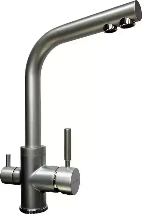 Смеситель для кухни Wellinox WIX 302 STCR с подключением фильтра, хром матовый
