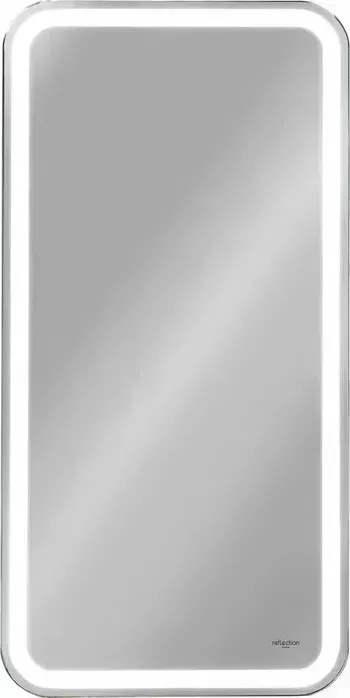 Зеркальный шкаф Reflection Circle 40х80 подсветка, датчик движения, белый (RF2105SR)