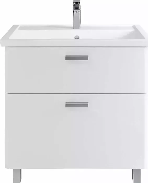 Тумба под раковину Sanstar Gretta 80х45 белая (332.1-1.5.1.)