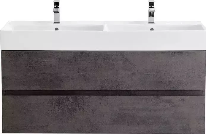 Тумба с раковиной CEZARES с Molveno 46 120х46 Ossido (MOLVENO 46-120-2C-SO-2-OSS, CZR-MIL-120-2-LVB)