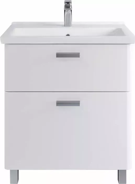 Тумба с раковиной Sanstar с Gretta 70х45 белая (331.1-1.5.1.КМИР)