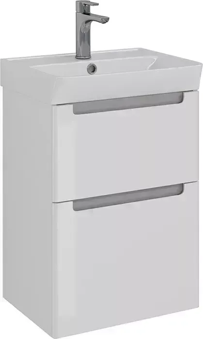 Тумба с раковиной LEMARK с Buno 50х35 белый глянец (LM04B50T, 551353)