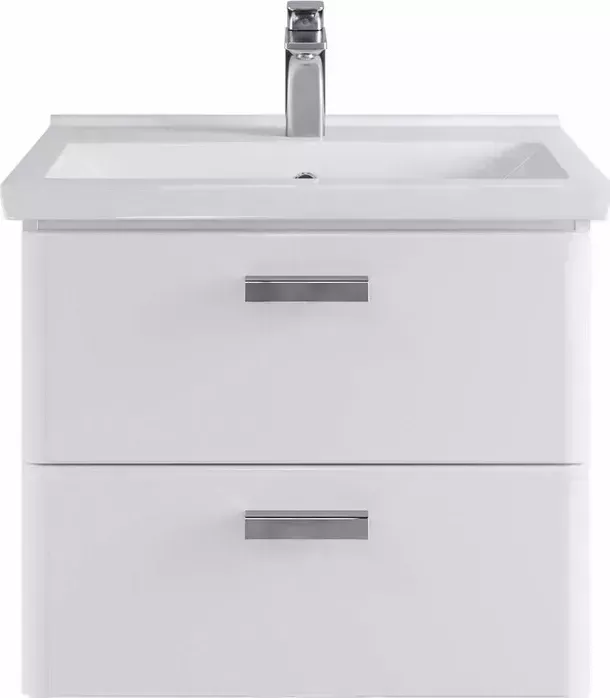 Тумба с раковиной Sanstar с Gretta 60х40 белая (327.1-1.5.1.КФЕС)