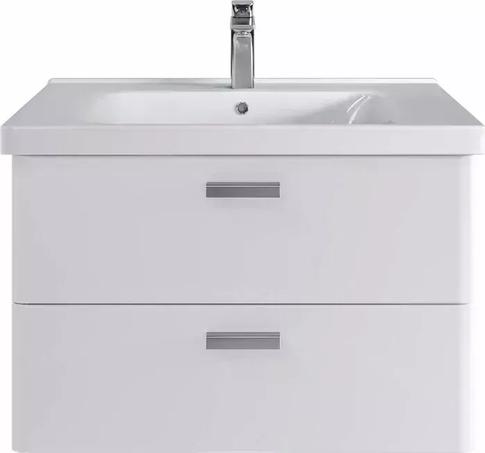 Тумба с раковиной Sanstar с Gretta 80х45 белая (329.1-1.5.1.КГАР)