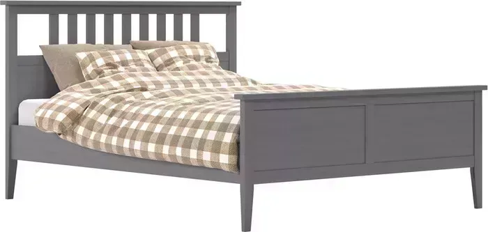 Кровать Leset Мира 160х200, серый