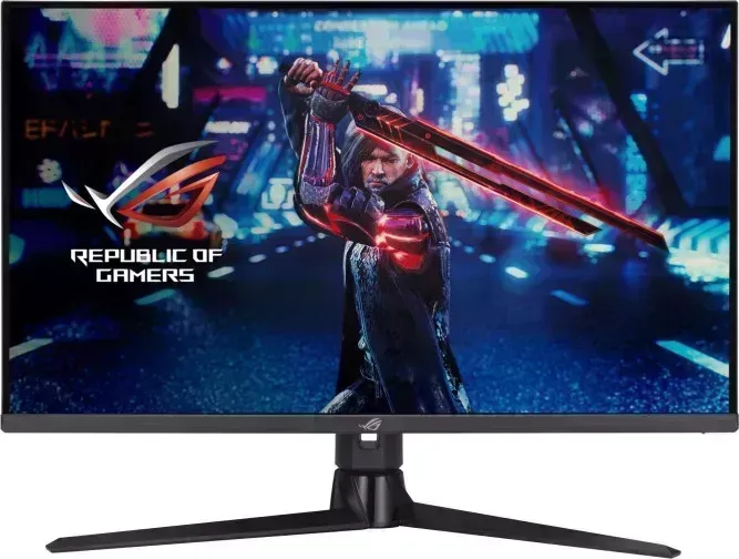 Монитор Asus 32" ROG Swift XG32UQ черный IPS 1ms 16:9 HDMI матовая HAS Piv 1000:1 450cd 178гр/178гр 3840x2160 (90LM08B0-B01170)