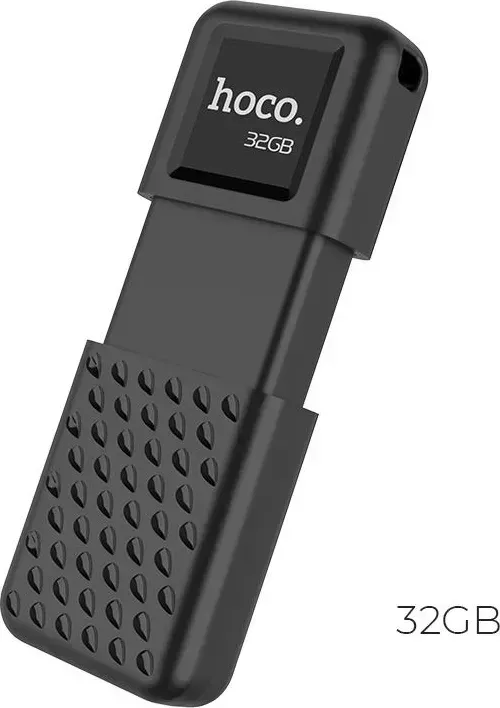 Флеш-накопитель HOCO (6931474700100) UD6 USB 32GB 2.0 Black флэш-накопитель