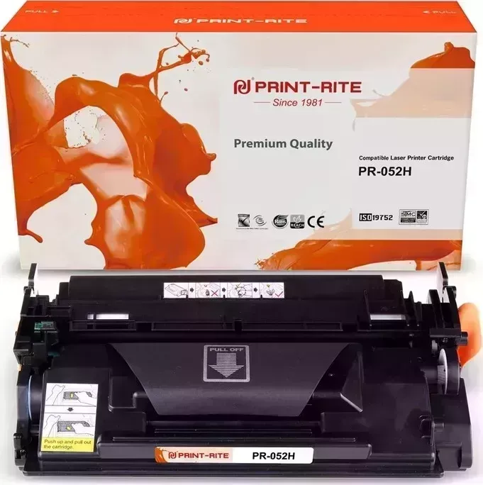 Картридж PRINT-RITE TFC832BPU1J PR-052H 052H black ((9200стр.) для Canon MF421/426/428/429/LBP 212/214/215) (PR-052H)